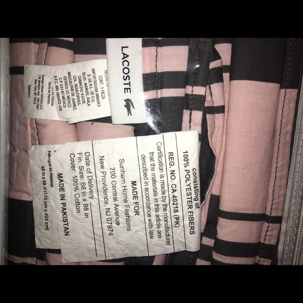 Lacoste Comforter Set - Picture 3 of 3
